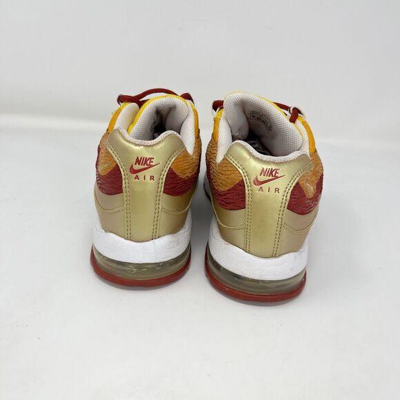 Nike Air Max 95 Zen Premium Leo Maize Gold Yellow Athletic Shoes Women Size 8.5 - Picture 4 of 10